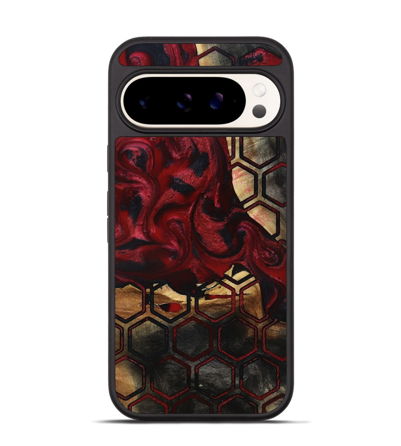 Pixel 9 Wood Phone Case - Lenora (Pattern, 817752)
