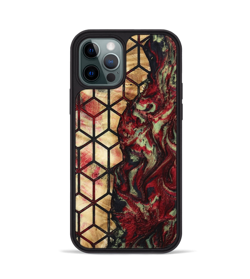 iPhone 12 Pro Wood Phone Case - Tressie (Pattern, 817753)