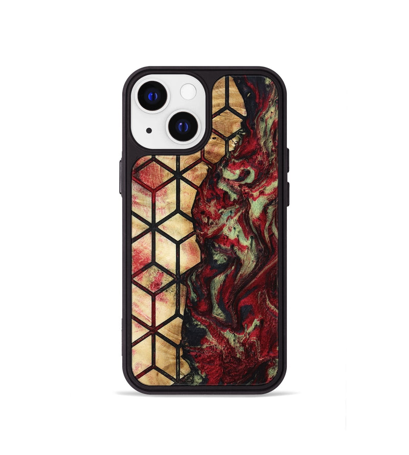 iPhone 13 mini Wood Phone Case - Tressie (Pattern, 817753)