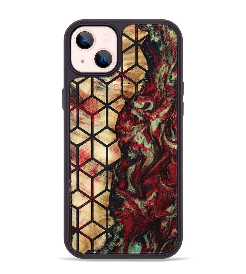 iPhone 14 Plus Wood Phone Case - Tressie (Pattern, 817753)