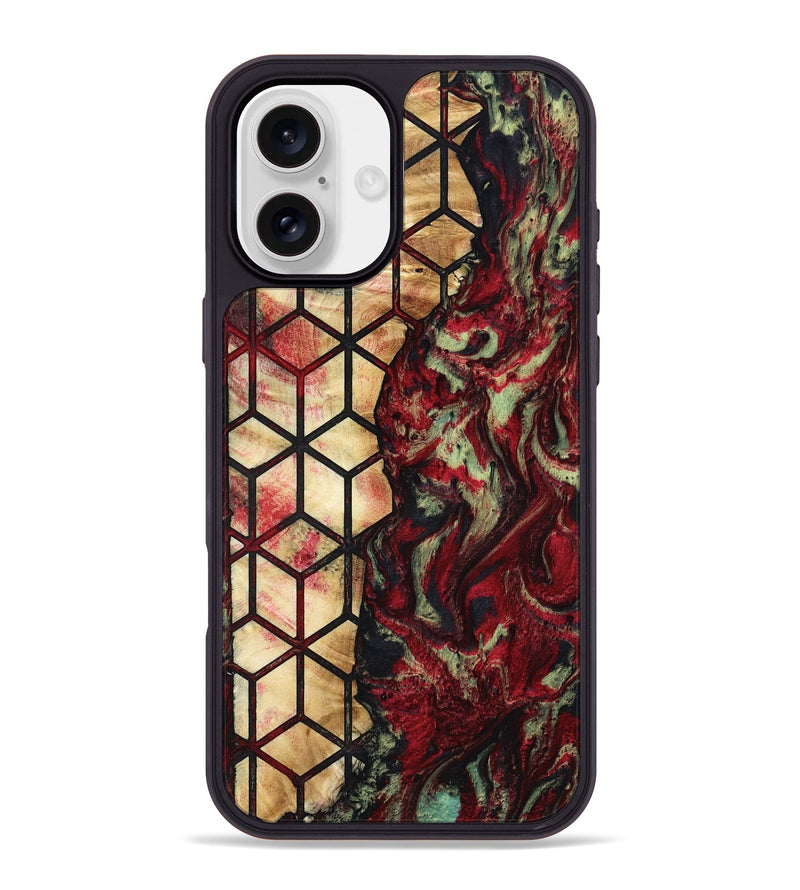 iPhone 16 Plus Wood Phone Case - Tressie (Pattern, 817753)