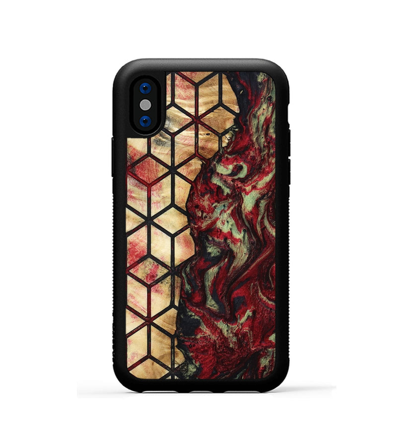 iPhone Xs Wood Phone Case - Tressie (Pattern, 817753)