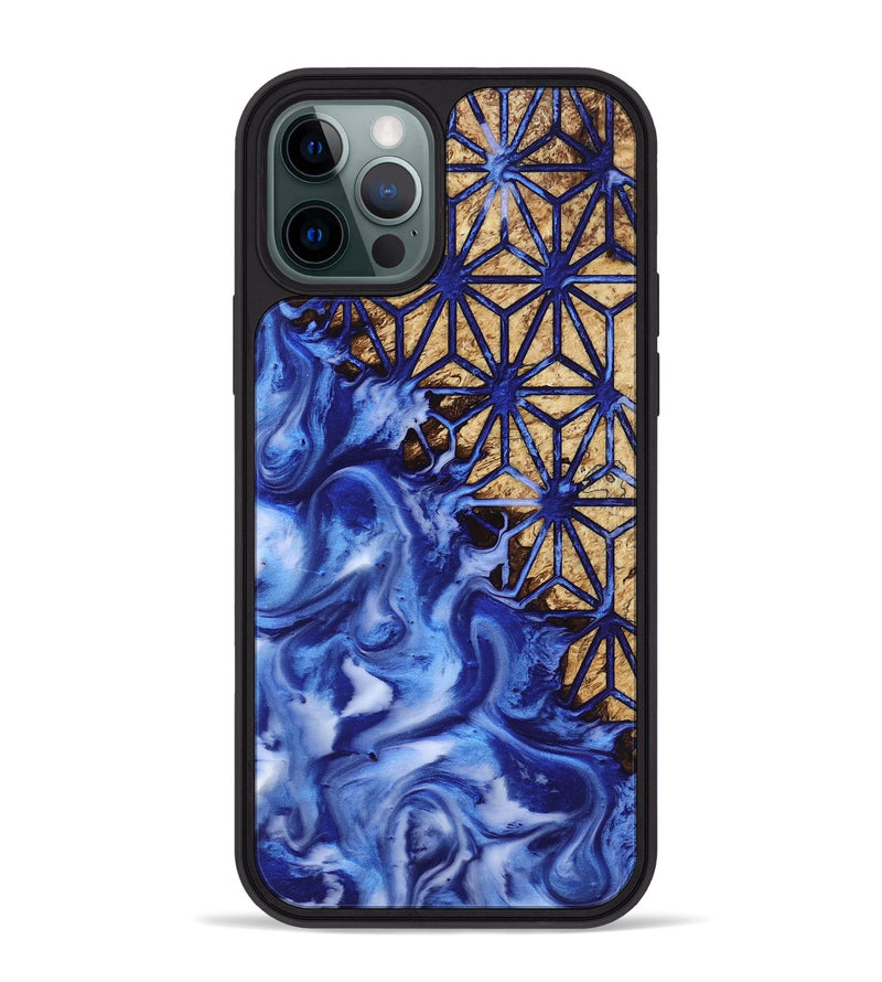 iPhone 12 Pro Max Wood Phone Case - Aydin (Pattern, 817755)