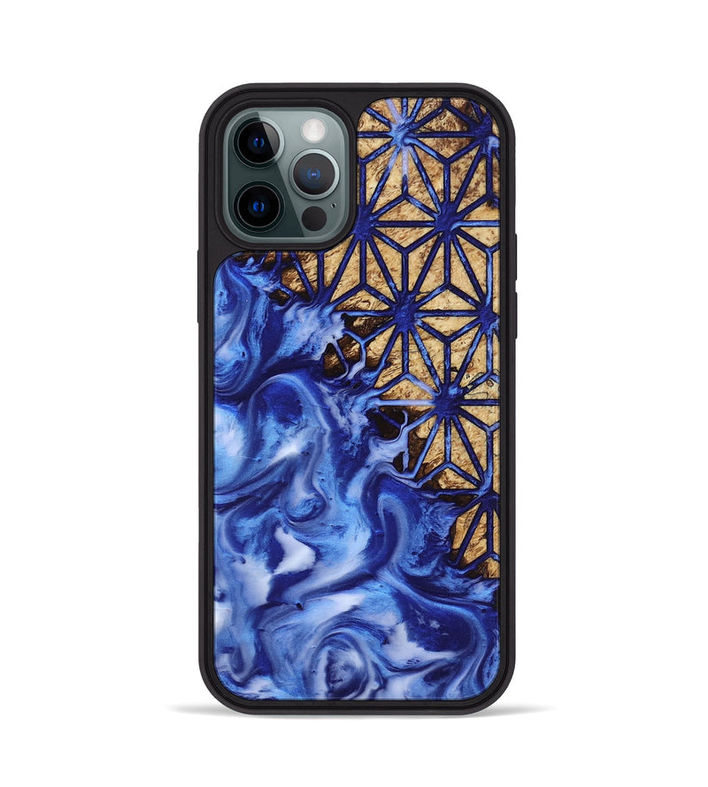 iPhone 12 Pro Wood Phone Case - Aydin (Pattern, 817755)