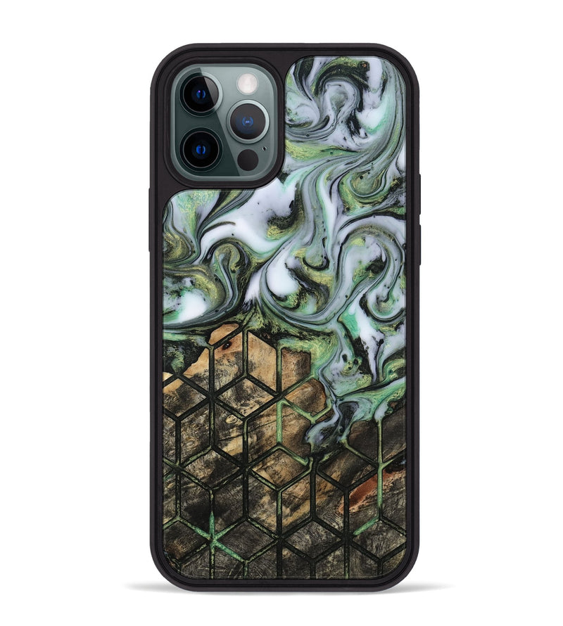 iPhone 12 Pro Max Wood Phone Case - Taytum (Pattern, 817756)