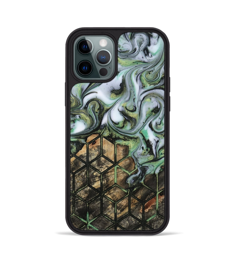 iPhone 12 Pro Wood Phone Case - Taytum (Pattern, 817756)