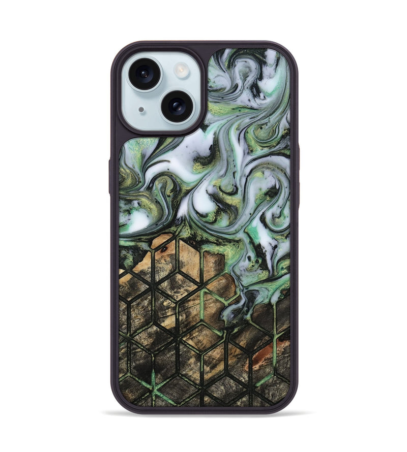 iPhone 15 Wood Phone Case - Taytum (Pattern, 817756)