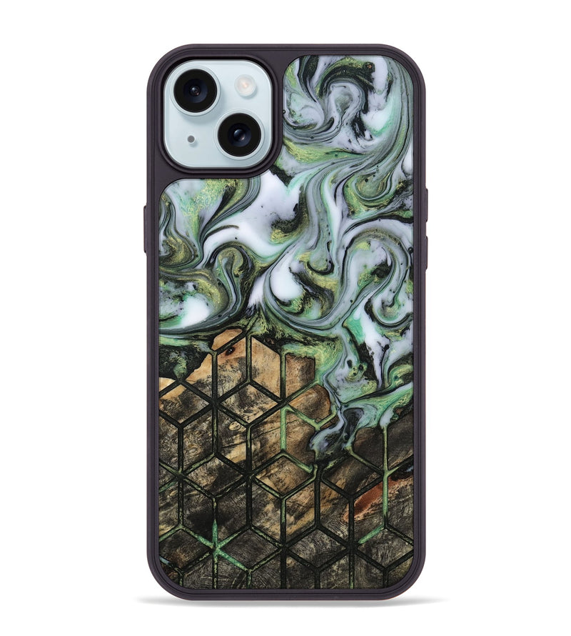 iPhone 15 Plus Wood Phone Case - Taytum (Pattern, 817756)