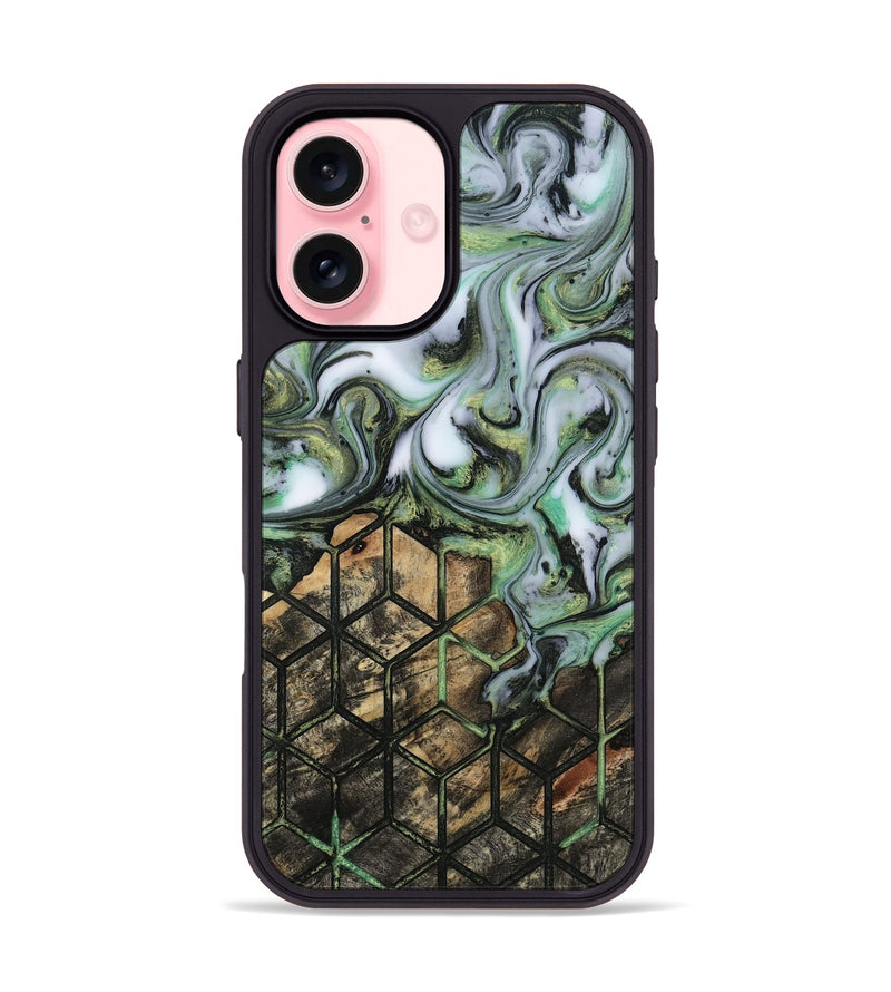 iPhone 16 Wood Phone Case - Taytum (Pattern, 817756)