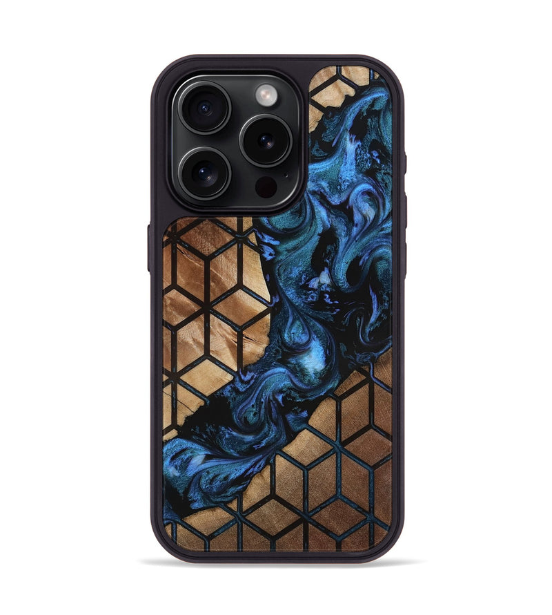 iPhone 15 Pro Wood Phone Case - Ruthann (Pattern, 817758)