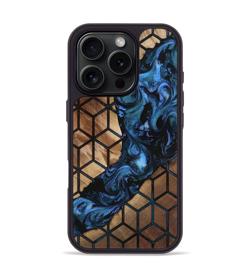 iPhone 16 Pro Wood Phone Case - Ruthann (Pattern, 817758)
