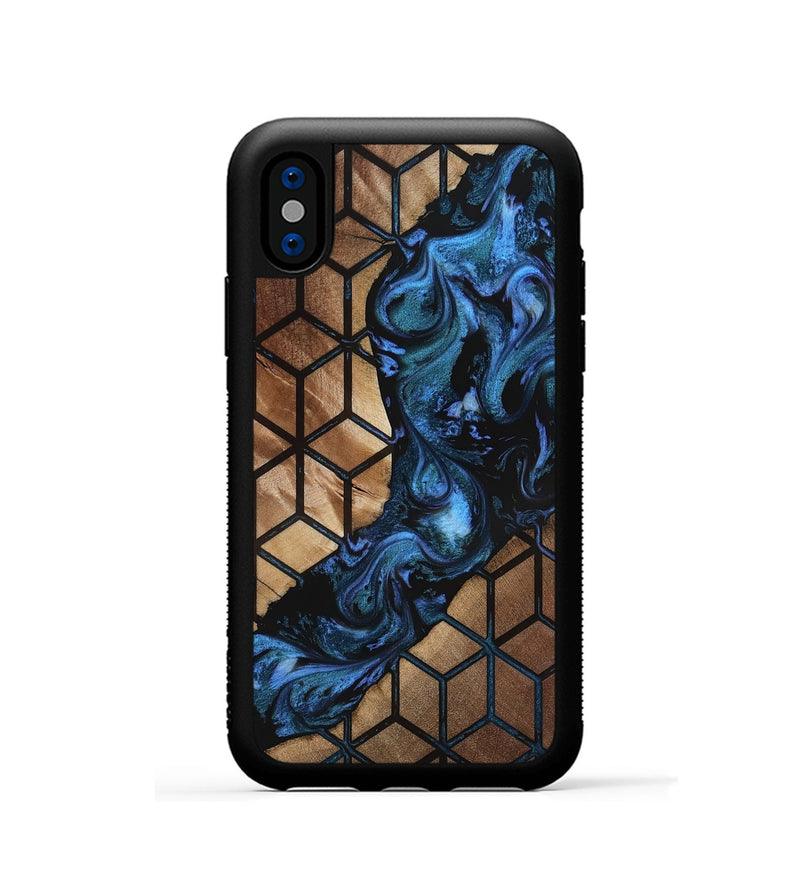 iPhone Xs Wood Phone Case - Ruthann (Pattern, 817758)