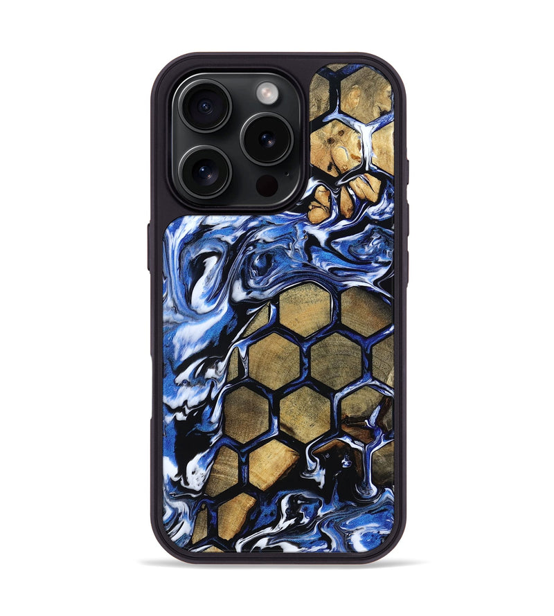 iPhone 16 Pro Wood Phone Case - Leann (Pattern, 817759)