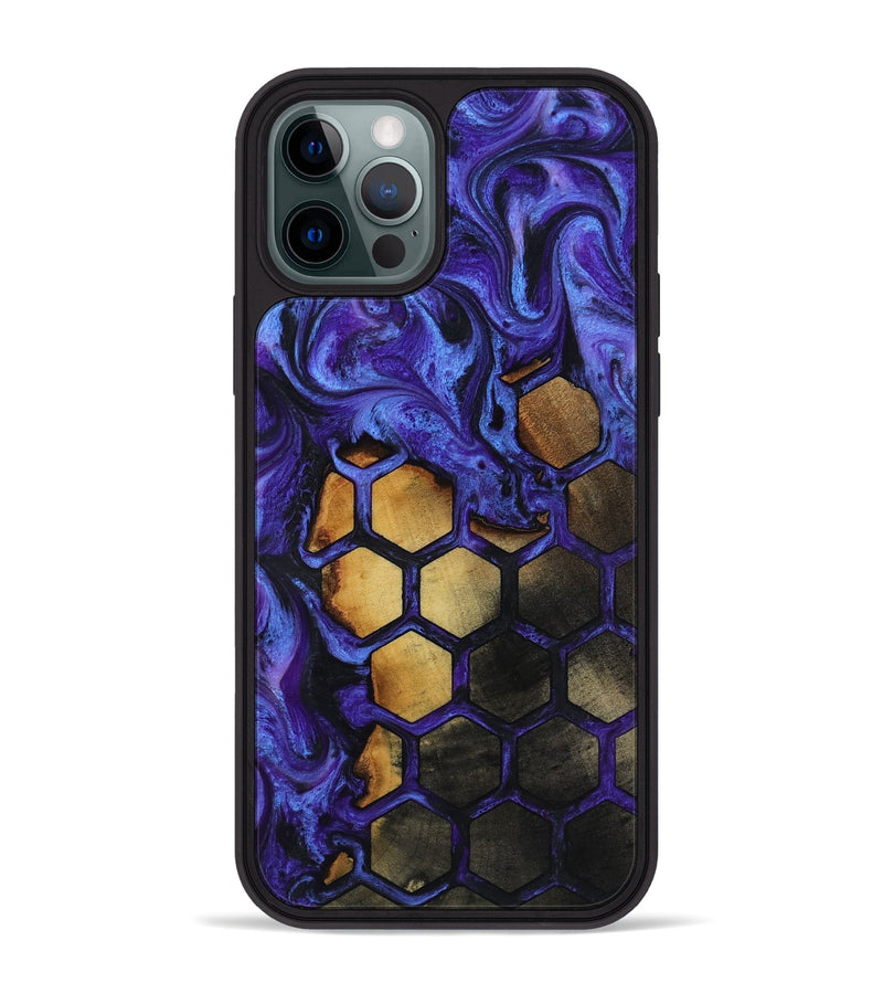 iPhone 12 Pro Max Wood Phone Case - Jamir (Pattern, 817760)
