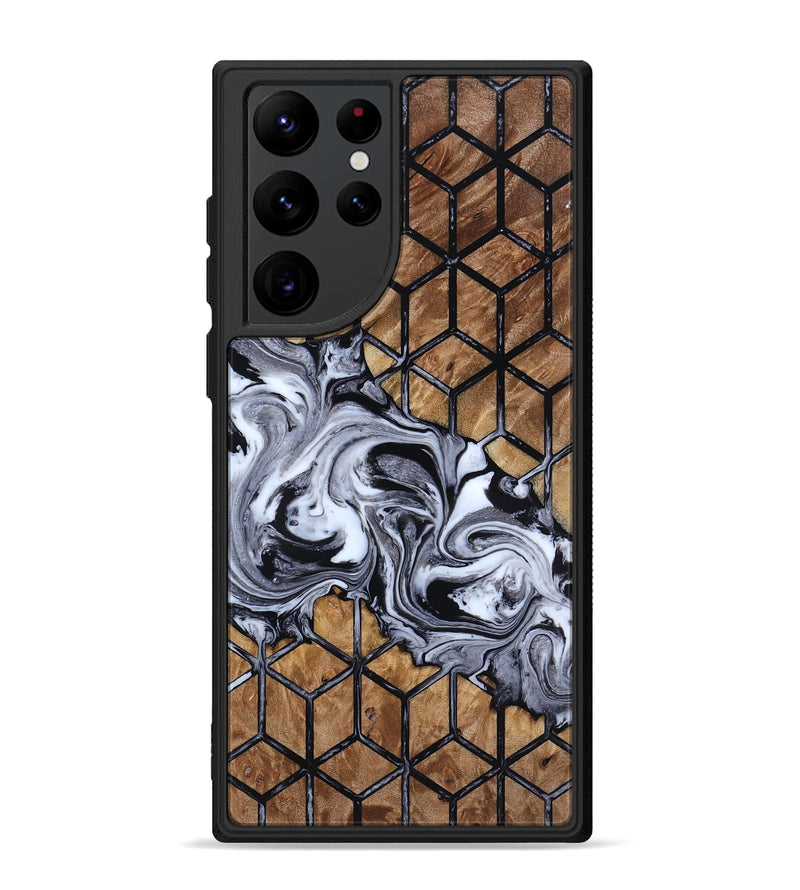 Galaxy S22 Ultra Wood Phone Case - Bette (Pattern, 817761)