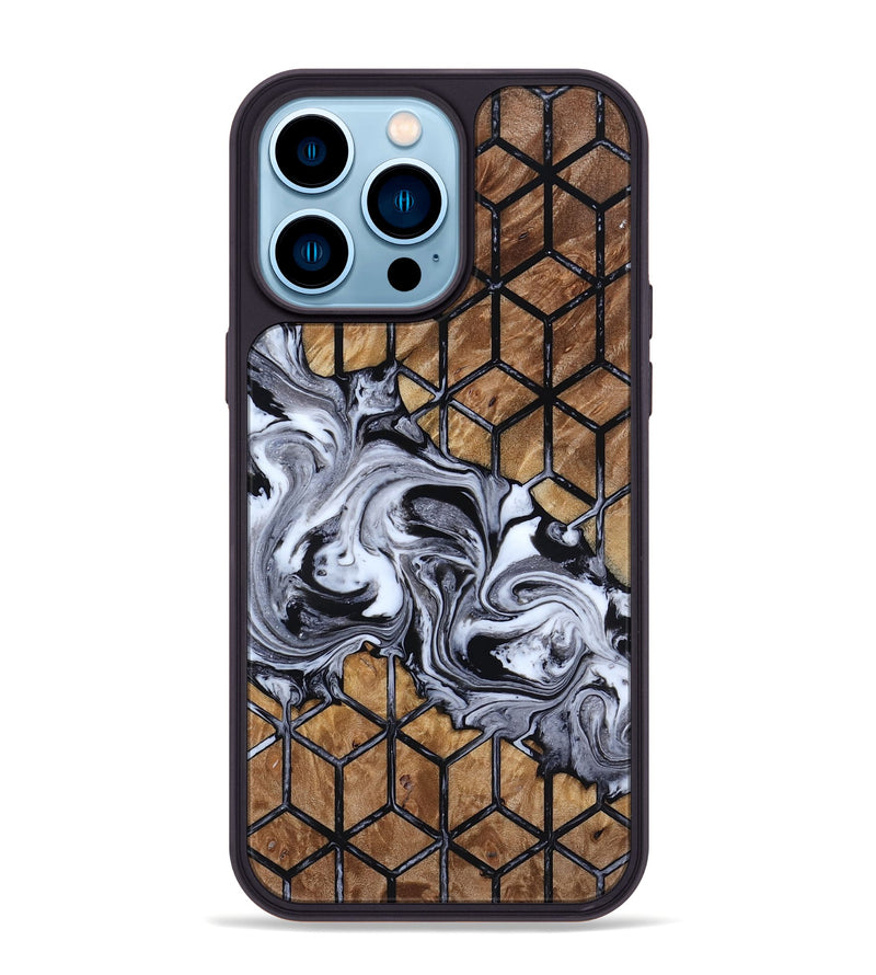 iPhone 14 Pro Max Wood Phone Case - Bette (Pattern, 817761)