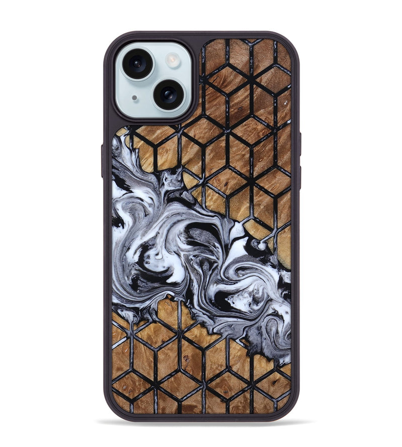 iPhone 15 Plus Wood Phone Case - Bette (Pattern, 817761)