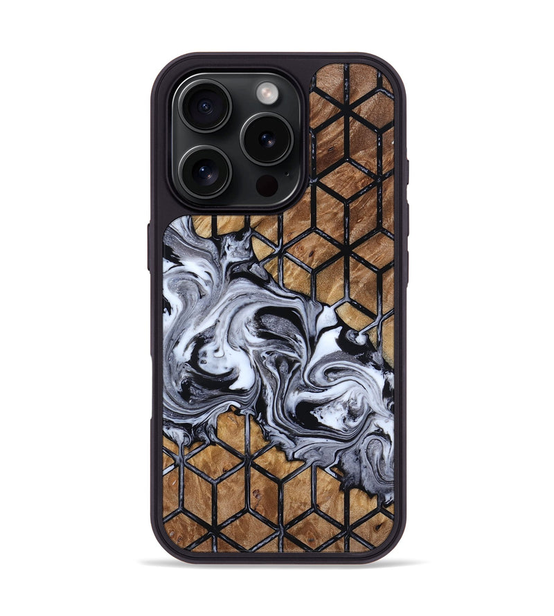 iPhone 16 Pro Wood Phone Case - Bette (Pattern, 817761)