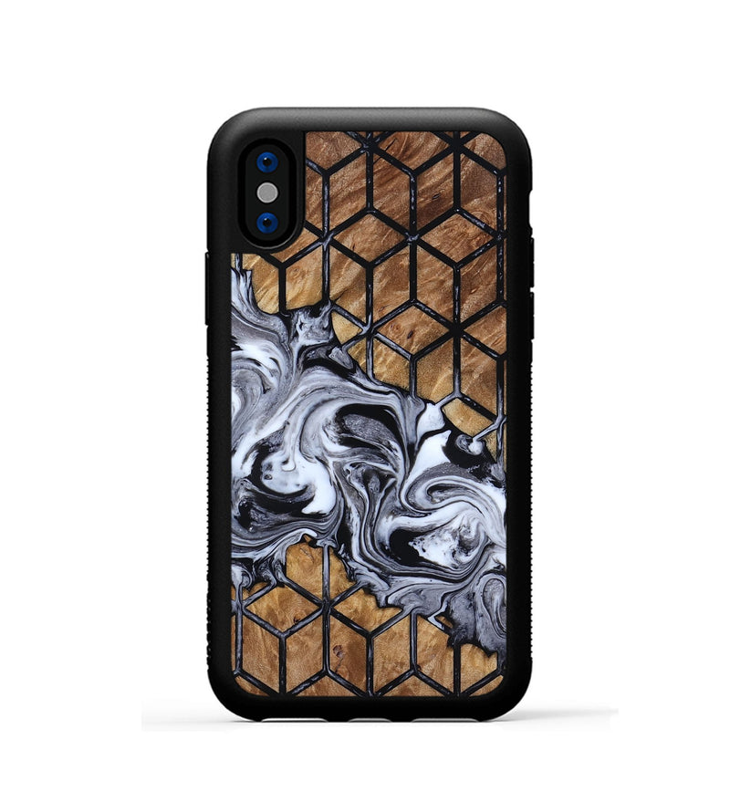 iPhone Xs Wood Phone Case - Bette (Pattern, 817761)