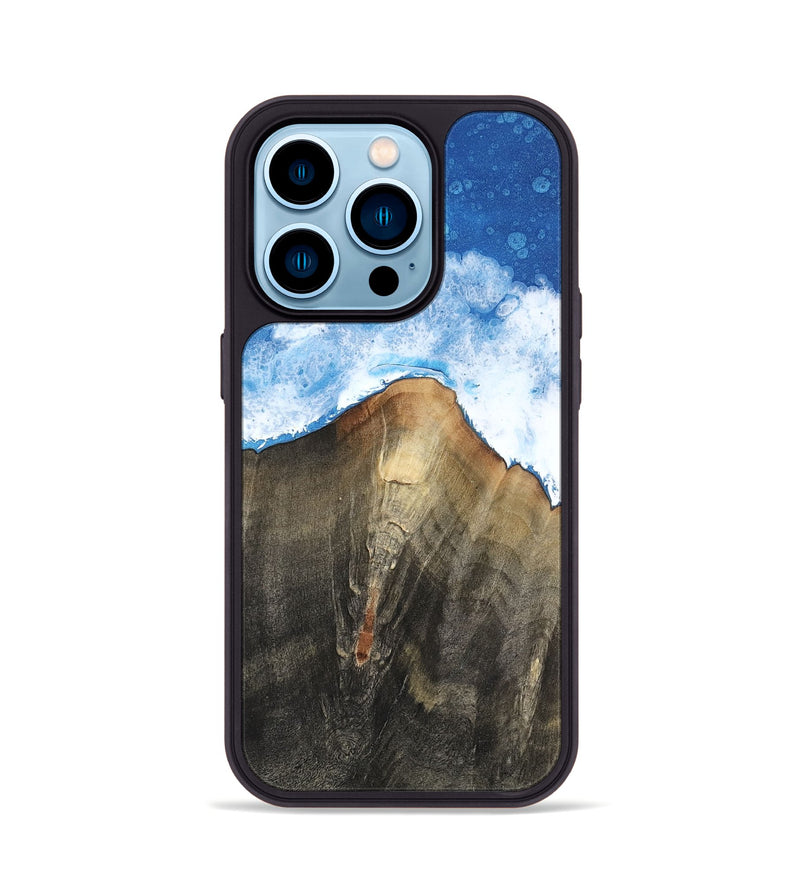 iPhone 14 Pro Wood Phone Case - Octavia (Coastal, 817763)