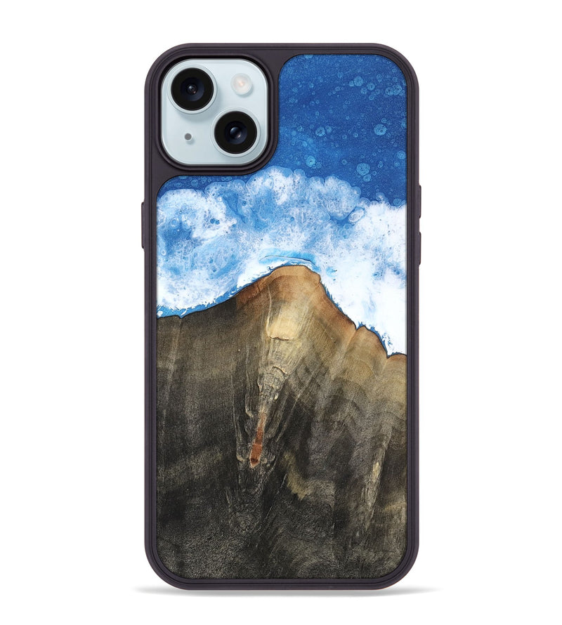 iPhone 15 Plus Wood Phone Case - Octavia (Coastal, 817763)