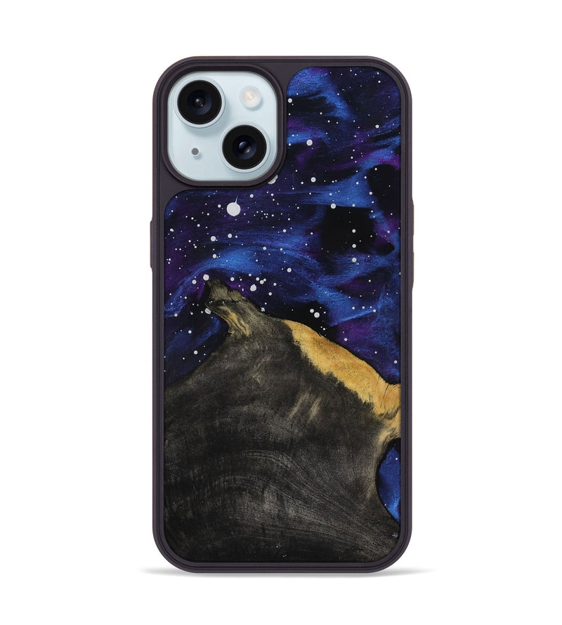 iPhone 15 Wood Phone Case - Floyd (Cosmos, 817765)