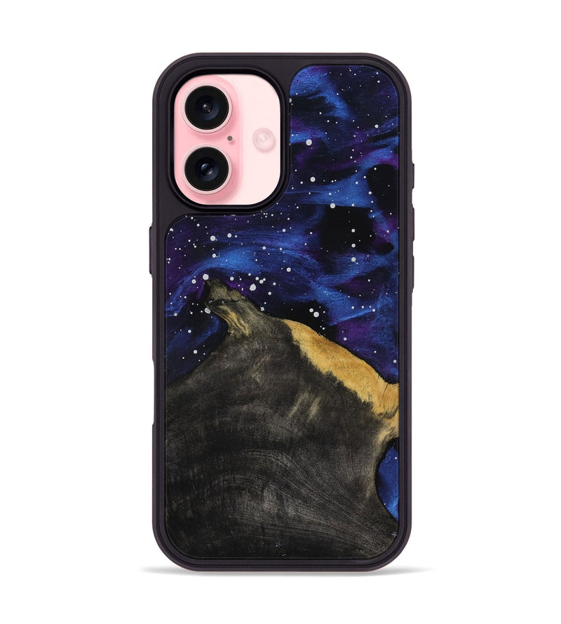 iPhone 16 Wood Phone Case - Floyd (Cosmos, 817765)