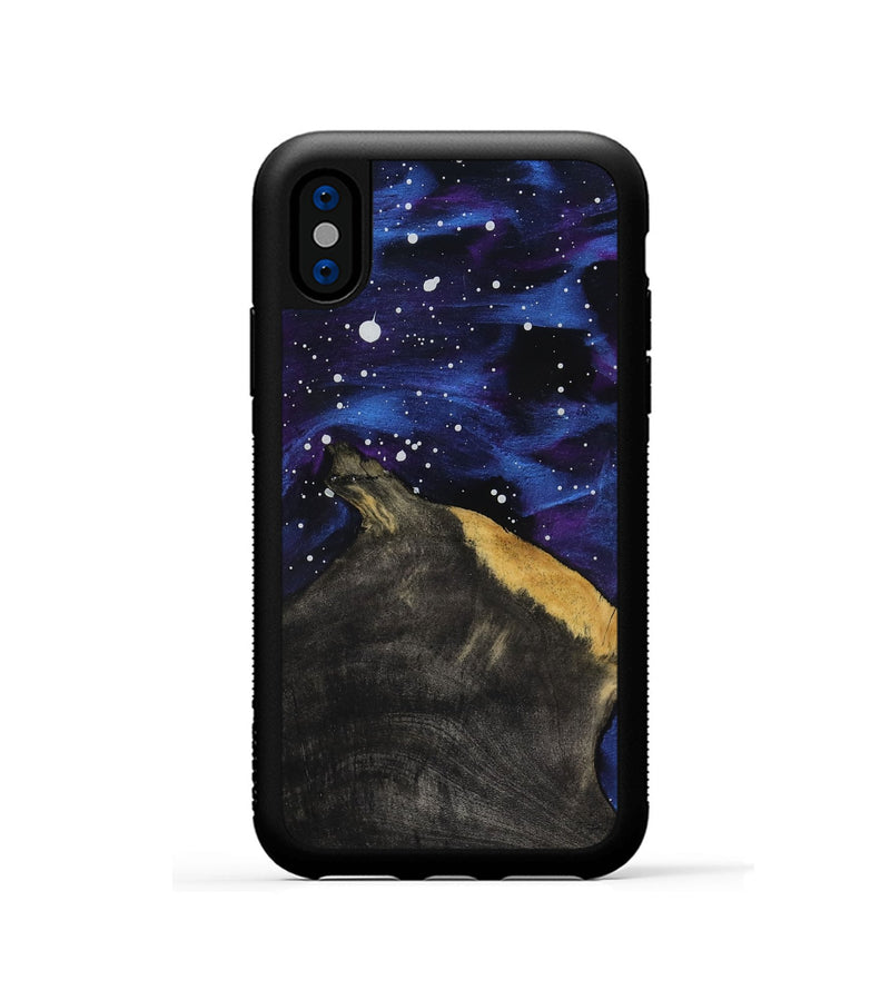 iPhone Xs Wood Phone Case - Floyd (Cosmos, 817765)