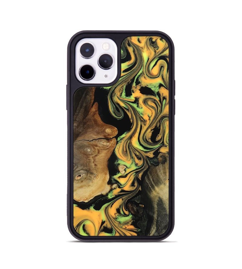 iPhone 11 Pro Wood Phone Case - Arminta (Neon, 817776)