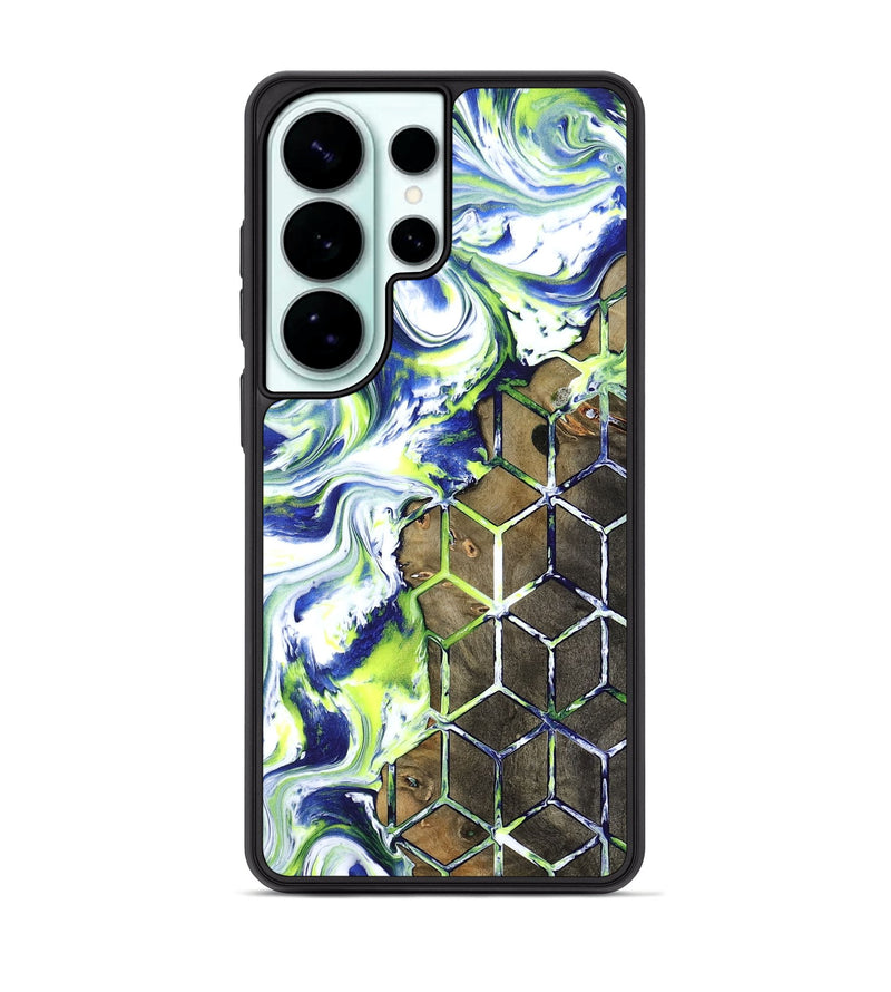 Galaxy S26 Ultra Wood Phone Case - Abbie (Neon, 817779)