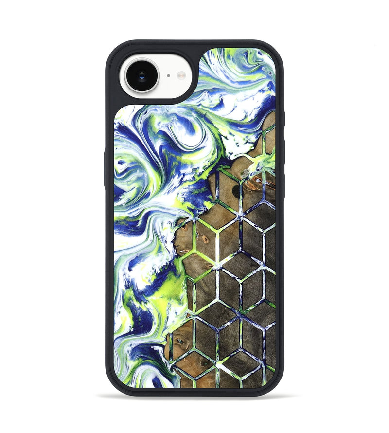 iPhone 17e Wood Phone Case - Abbie (Neon, 817779)
