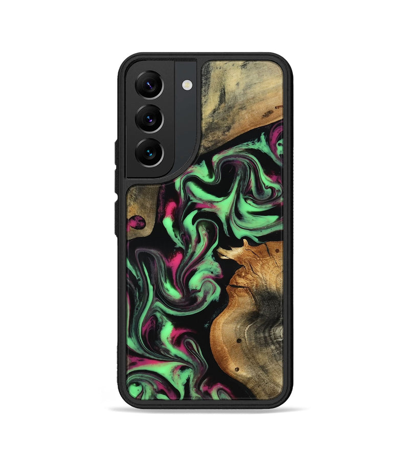 Galaxy S22 Wood Phone Case - Virgil (Neon, 817780)