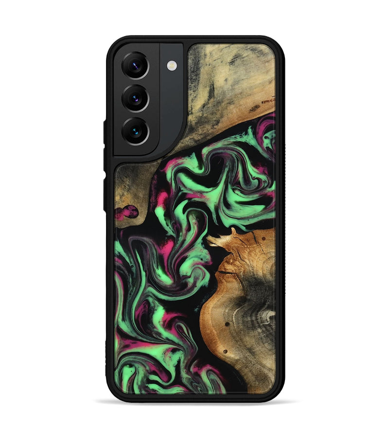 Galaxy S22 Plus Wood Phone Case - Virgil (Neon, 817780)