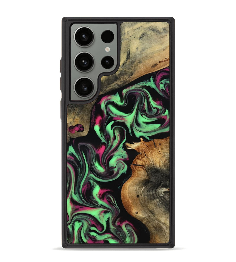Galaxy S23 Ultra Wood Phone Case - Virgil (Neon, 817780)