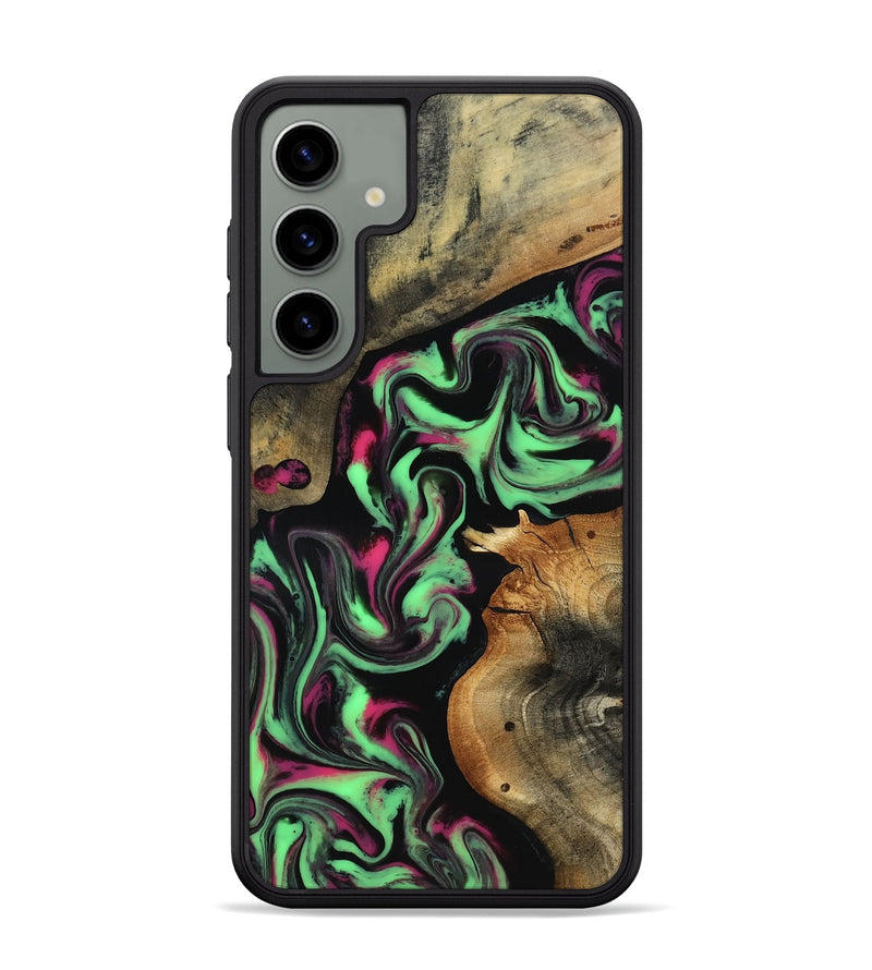Galaxy S24 Plus Wood Phone Case - Virgil (Neon, 817780)