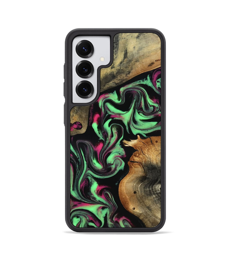 Galaxy S25 Wood Phone Case - Virgil (Neon, 817780)