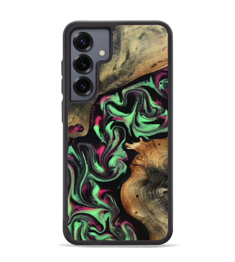 Galaxy S25 Plus Wood Phone Case - Virgil (Neon, 817780)