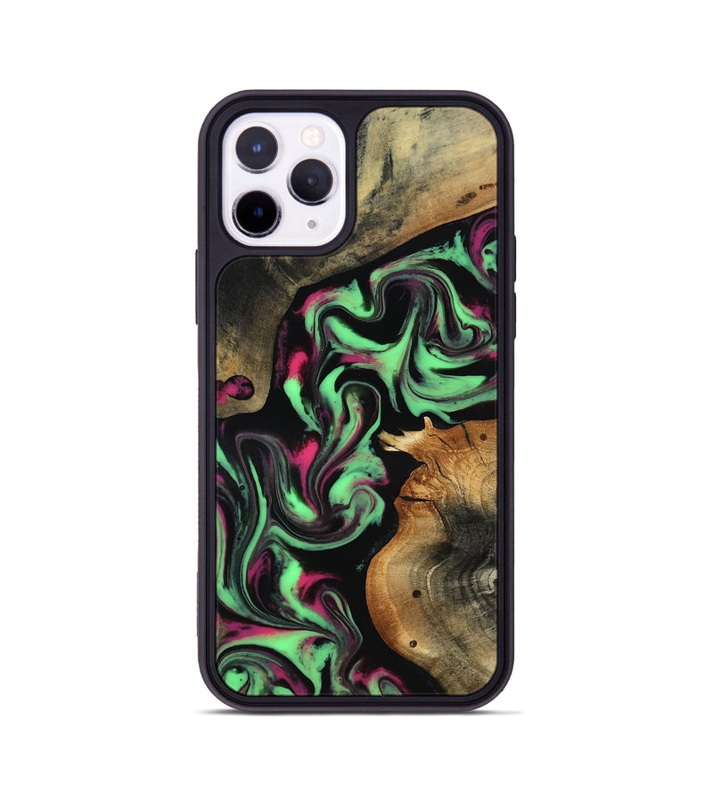 iPhone 11 Pro Wood Phone Case - Virgil (Neon, 817780)