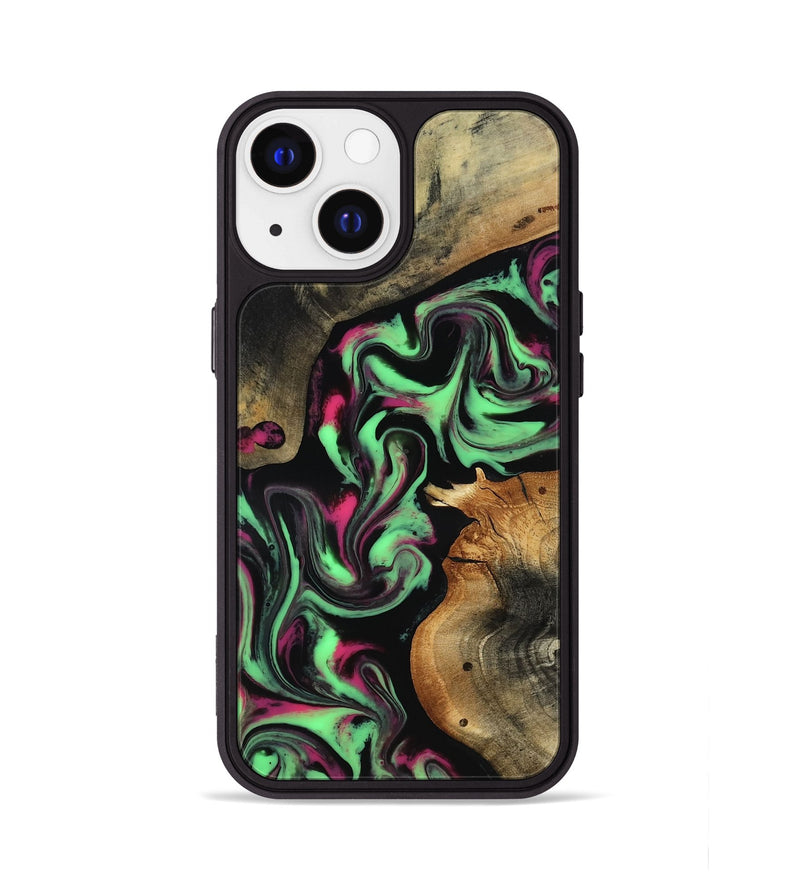 iPhone 13 Wood Phone Case - Virgil (Neon, 817780)
