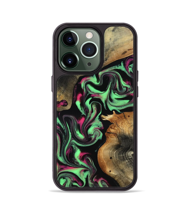 iPhone 13 Pro Wood Phone Case - Virgil (Neon, 817780)