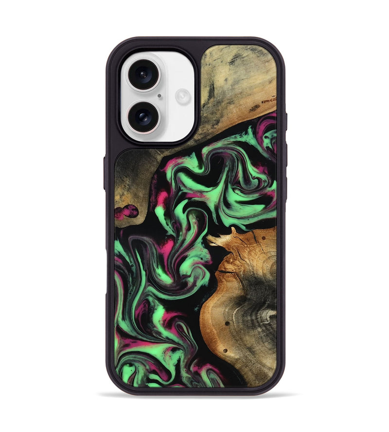 iPhone 17 Wood Phone Case - Virgil (Neon, 817780)