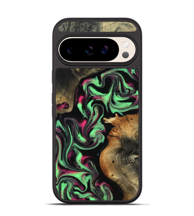 Pixel 10 Wood Phone Case - Virgil (Neon, 817780)