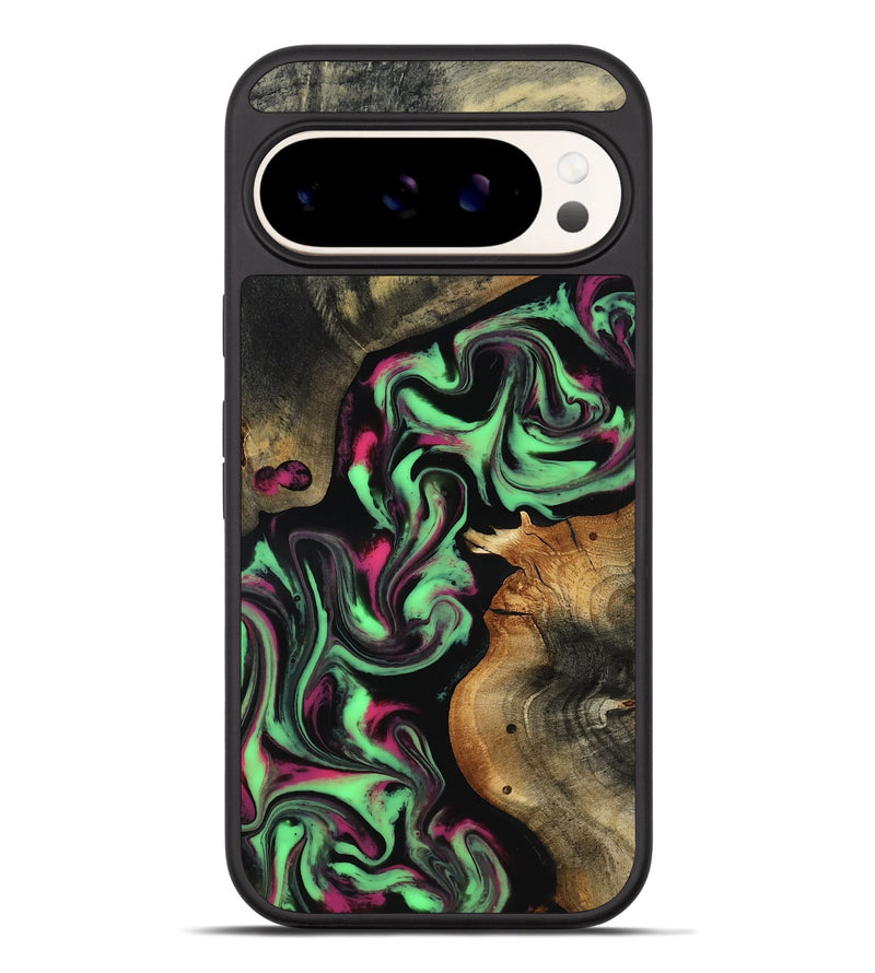 Pixel 9 Pro XL Wood Phone Case - Virgil (Neon, 817780)