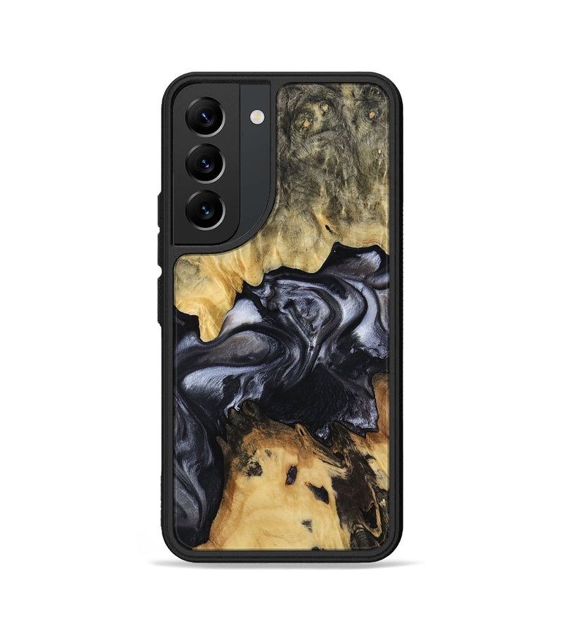 Galaxy S22 Wood Phone Case - Alberta (Black & White, 817784)