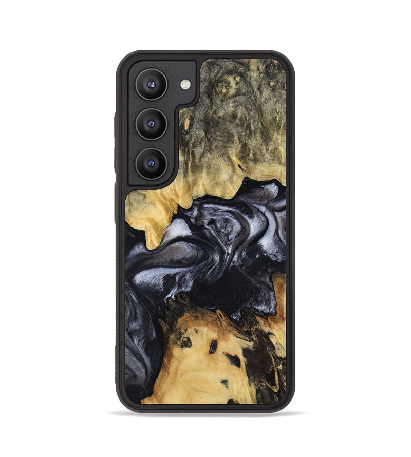 Galaxy S23 Wood Phone Case - Alberta (Black & White, 817784)