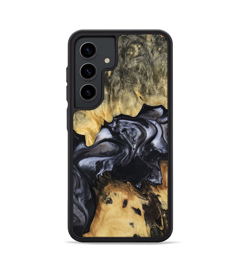 Galaxy S24 Wood Phone Case - Alberta (Black & White, 817784)