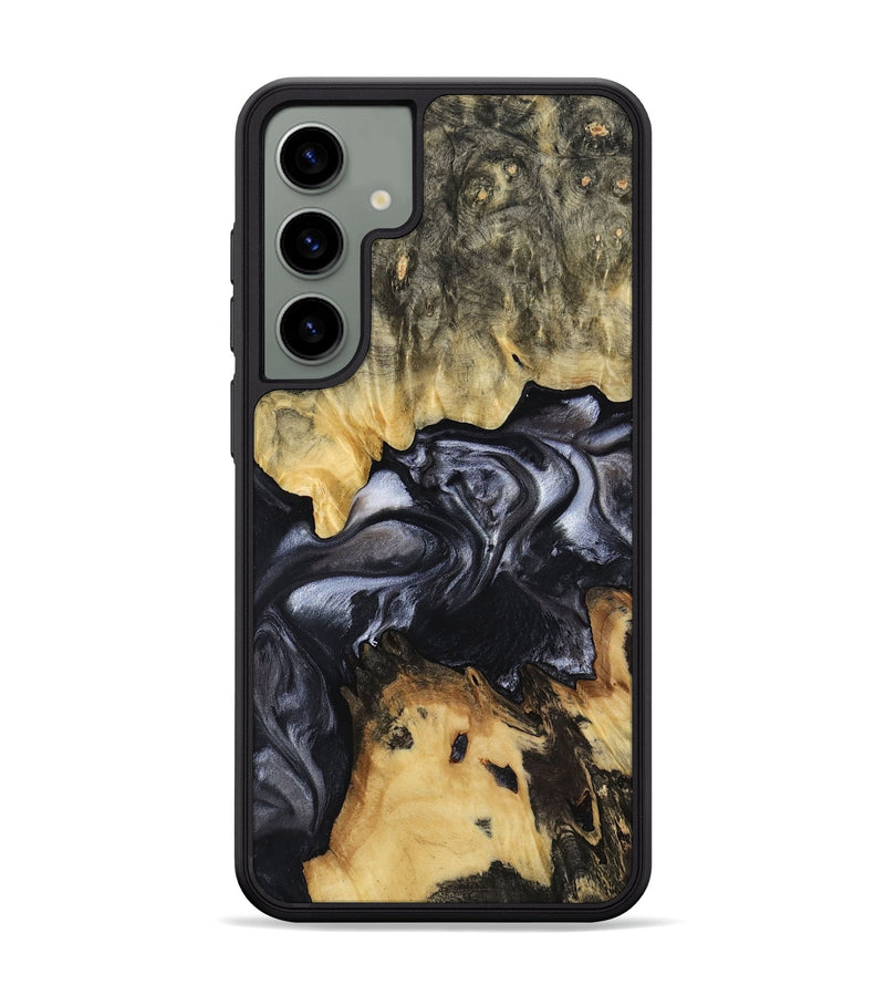 Galaxy S24 Plus Wood Phone Case - Alberta (Black & White, 817784)