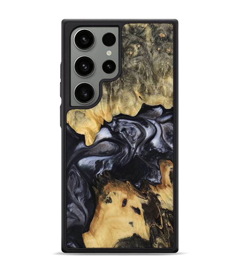 Galaxy S24 Ultra Wood Phone Case - Alberta (Black & White, 817784)