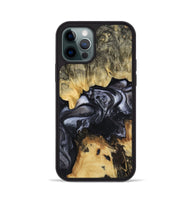 iPhone 12 Pro Wood Phone Case - Alberta (Black & White, 817784)