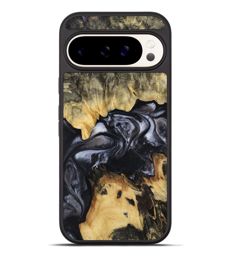 Pixel 9 Pro XL Wood Phone Case - Alberta (Black & White, 817784)